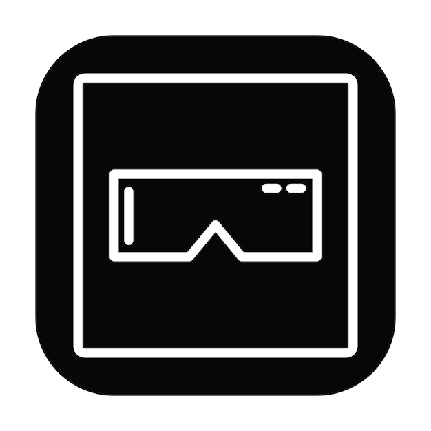 Ilustración vectorial de las gafas Vr