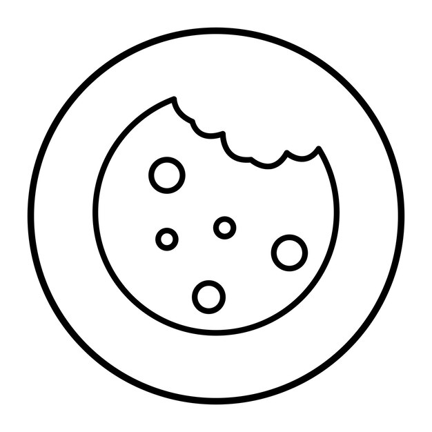 Ilustración vectorial de las galletas