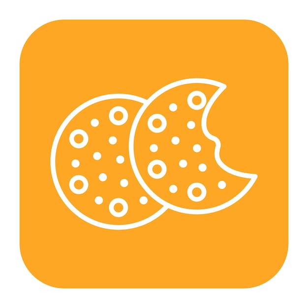 Ilustración vectorial de las galletas