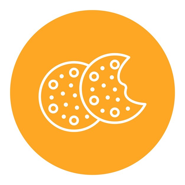 Ilustración vectorial de las galletas