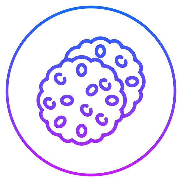 Ilustración vectorial de las galletas
