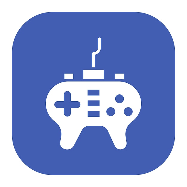 Vector ilustración vectorial para el gamepad