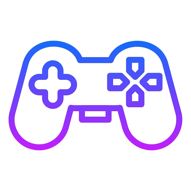 Ilustración vectorial para el gamepad