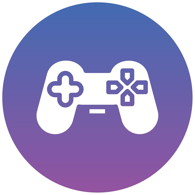 Ilustración vectorial para el gamepad