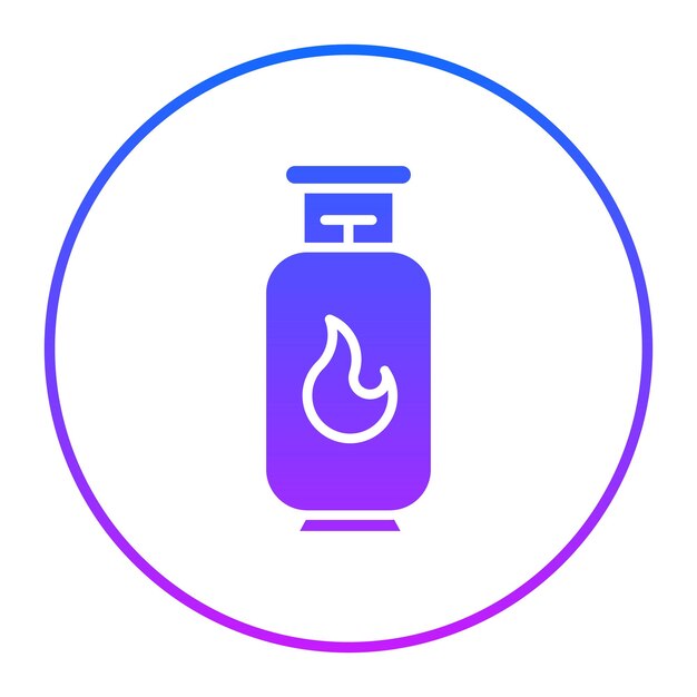 Ilustración vectorial de gases