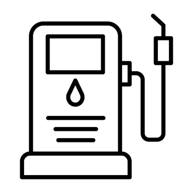 Ilustración vectorial de la gasolina