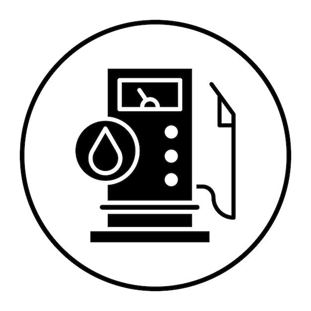 Ilustración vectorial de la gasolina