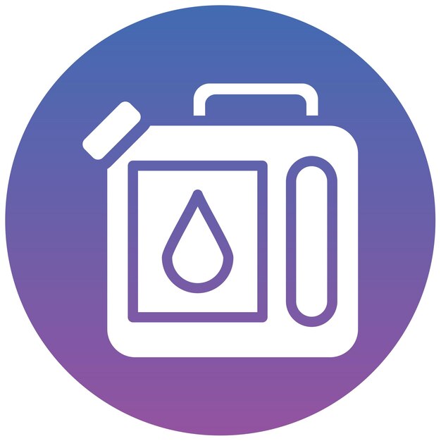 Ilustración vectorial de la gasolina