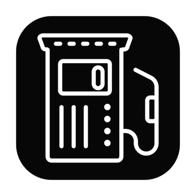 Ilustración vectorial de la gasolina