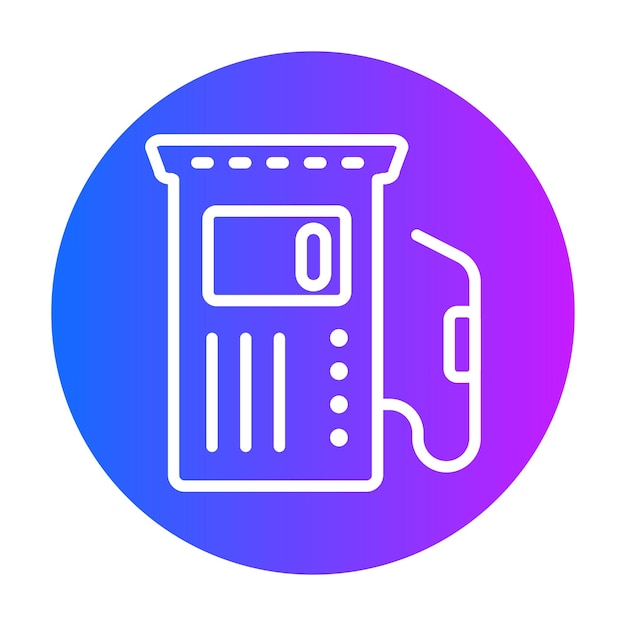 Ilustración vectorial de la gasolina