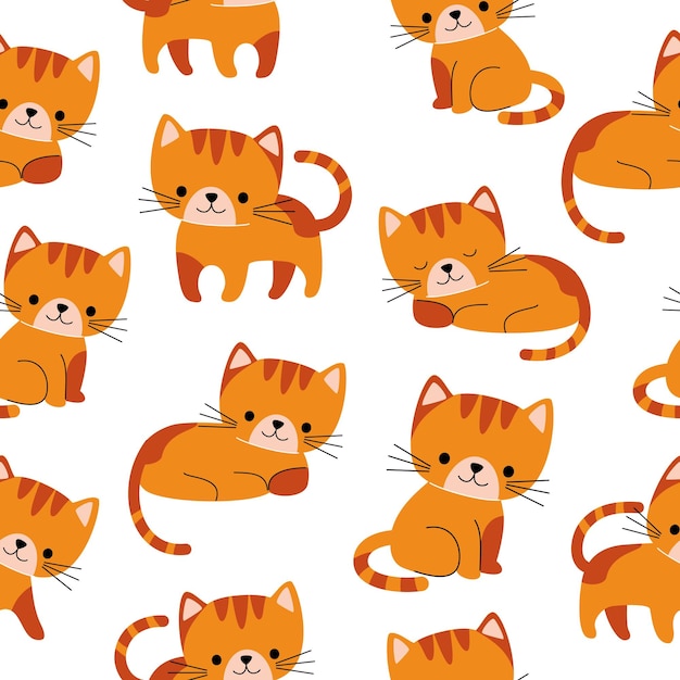 Ilustración vectorial de gato