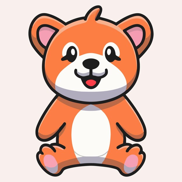 ilustración vectorial de gato