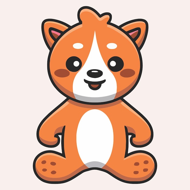 ilustración vectorial de gato