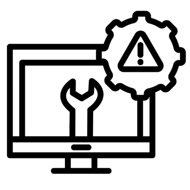 Ilustración vectorial de gestión de la configuración