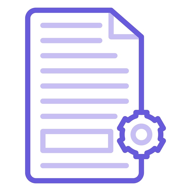 Ilustración vectorial de gestión de contenidos