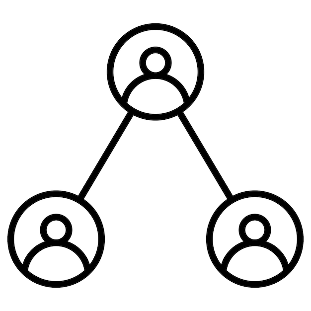 Ilustración vectorial de gestión de datos de red