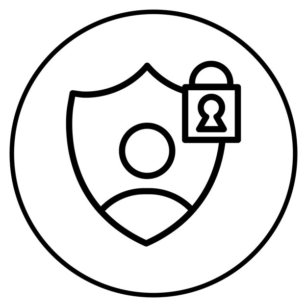 Ilustración vectorial de gestión de identidades