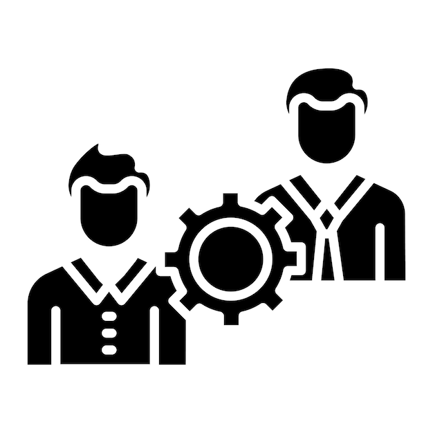 Ilustración vectorial de la gestión del personal