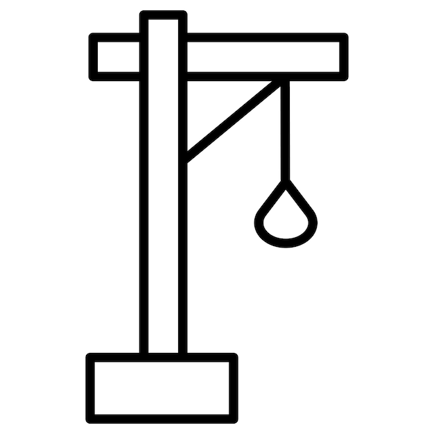 Ilustración vectorial de Gibbet