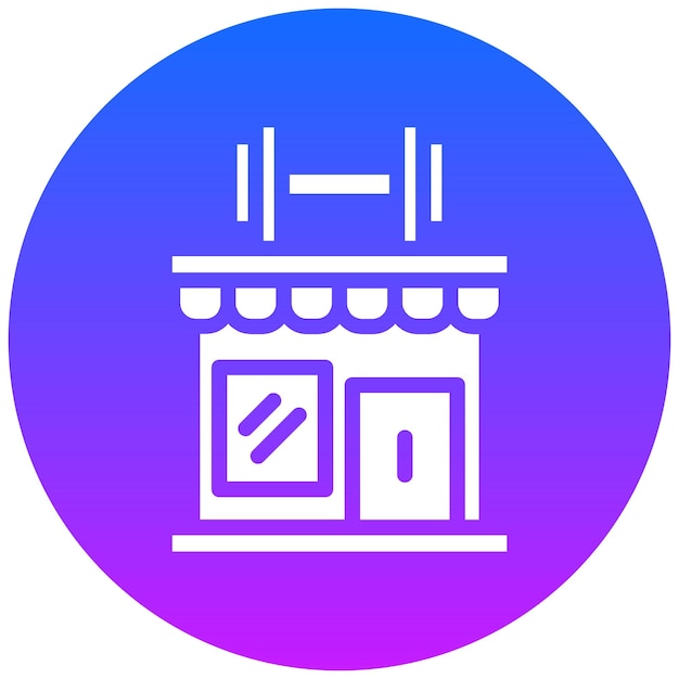 Ilustración vectorial del gimnasio