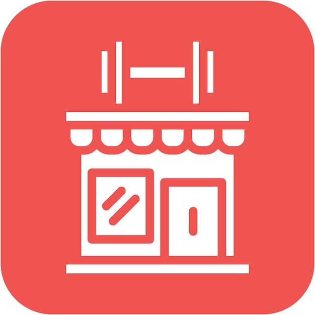 Ilustración vectorial del gimnasio