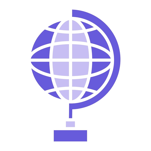 Ilustración vectorial del globo