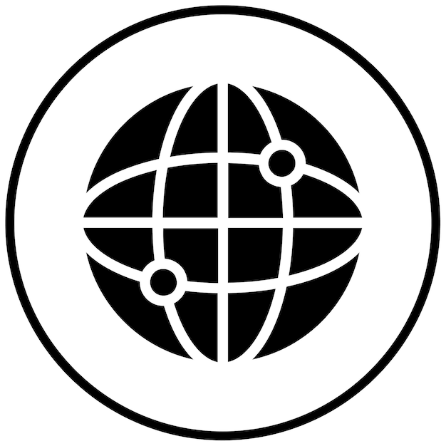 Ilustración vectorial del globo