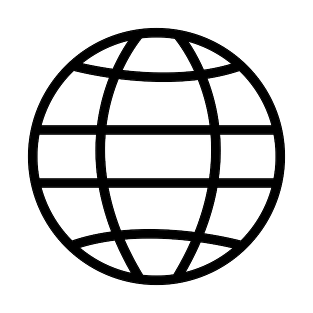 Ilustración vectorial del globo