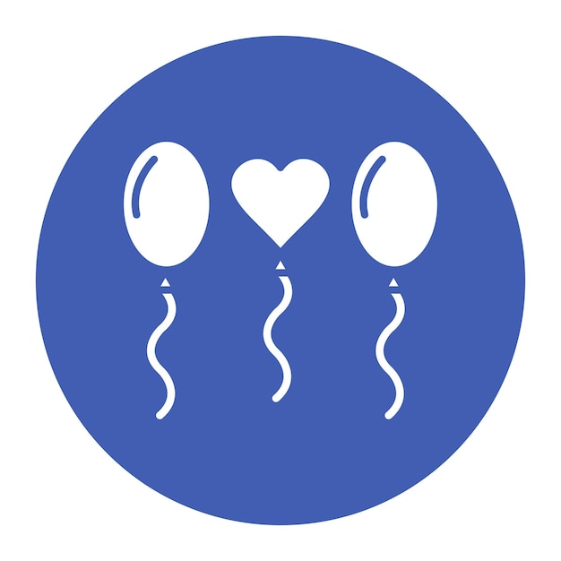 Ilustración vectorial de los globos