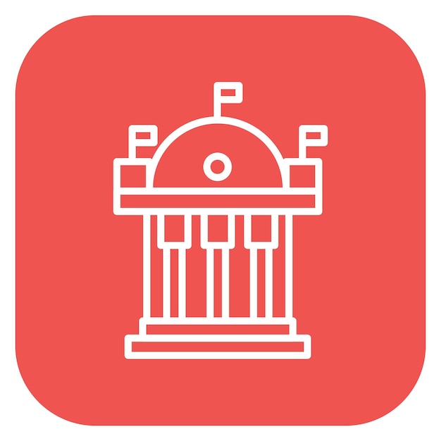 Ilustración vectorial del gobierno