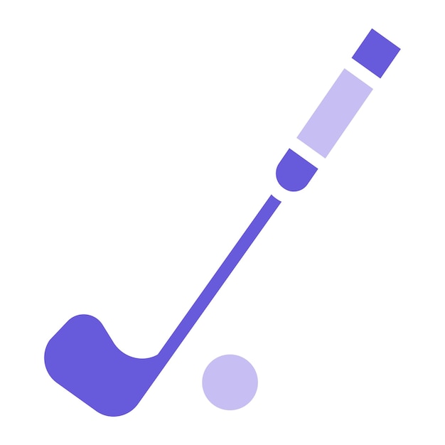 Ilustración vectorial de golf