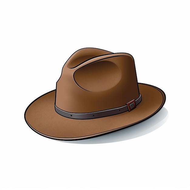 Ilustración vectorial gorra sombrero aislado diseño de moda conjunto de iconos dibujos animados accesorio blanco hea