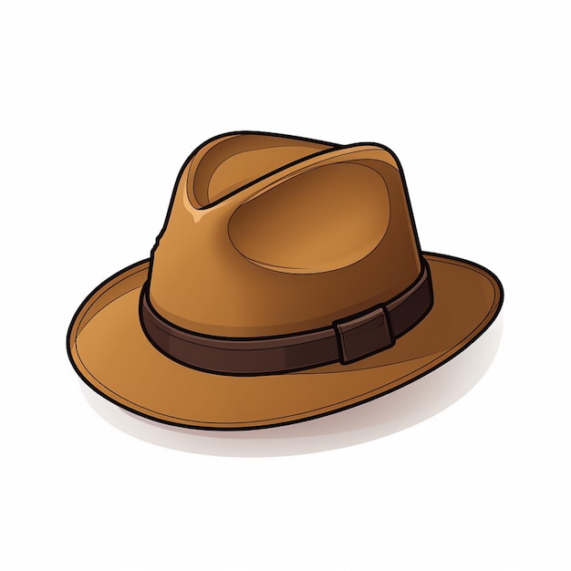 Ilustración vectorial gorra sombrero aislado diseño de moda conjunto de iconos dibujos animados accesorio blanco hea