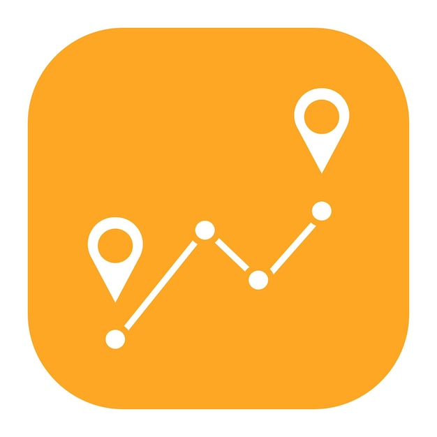 Ilustración vectorial por GPS
