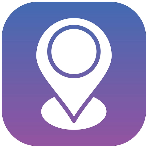 Ilustración vectorial por GPS