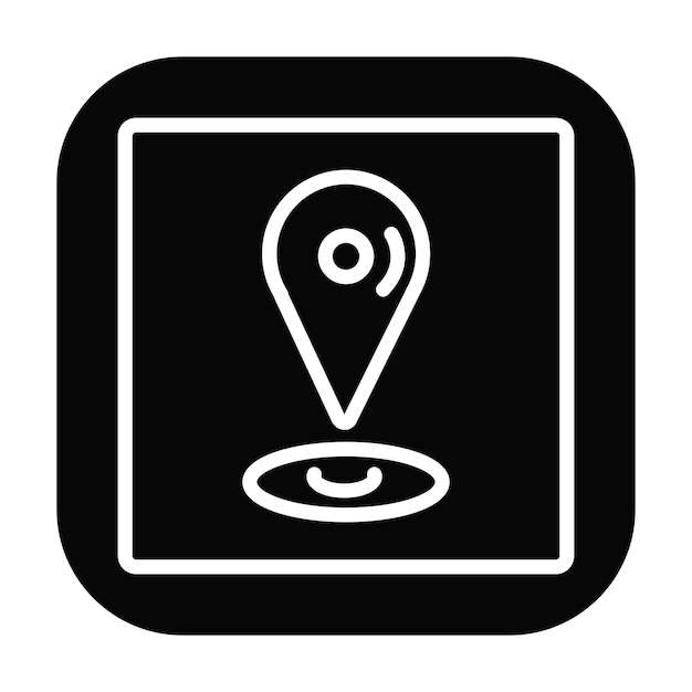 Ilustración vectorial por GPS