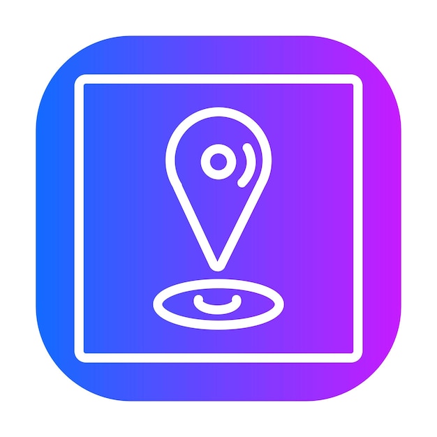 Ilustración vectorial por GPS