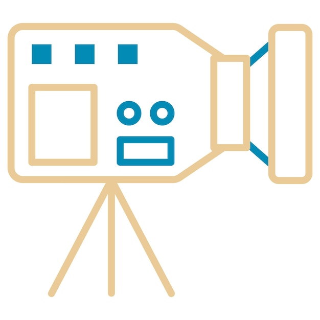Ilustración vectorial de grabación