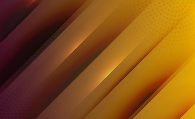 Ilustración vectorial de gradiente amarillo oscuro elegante