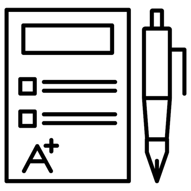 Ilustración vectorial de grados