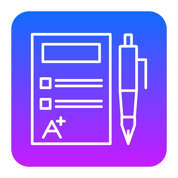 Ilustración vectorial de grados