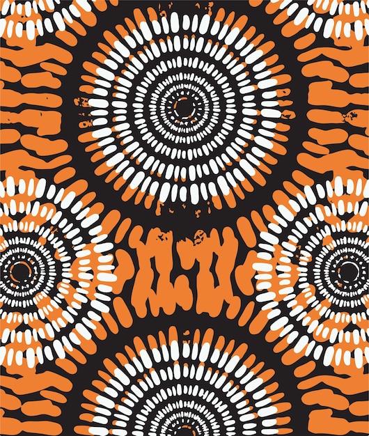 Ilustración vectorial gráfica abstracta patrón sin costuras contemporáneo abstracto