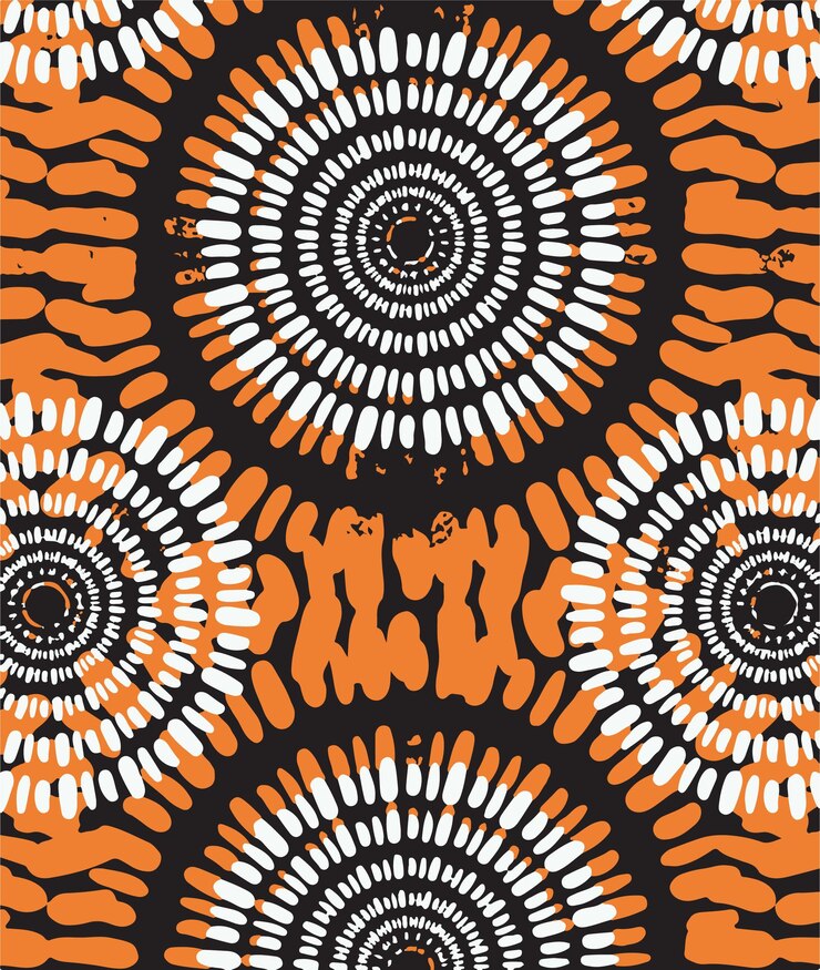 Ilustración vectorial gráfica abstracta patrón sin costuras contemporáneo abstracto