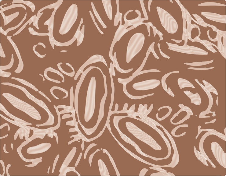Ilustración vectorial gráfica abstracta de patrón sin costuras