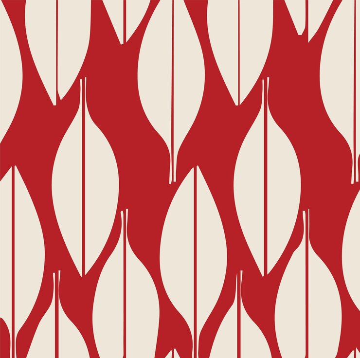 Ilustración vectorial gráfica abstracta de patrón sin costuras