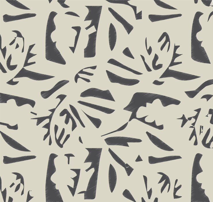 Ilustración vectorial gráfica abstracta de patrón sin costuras