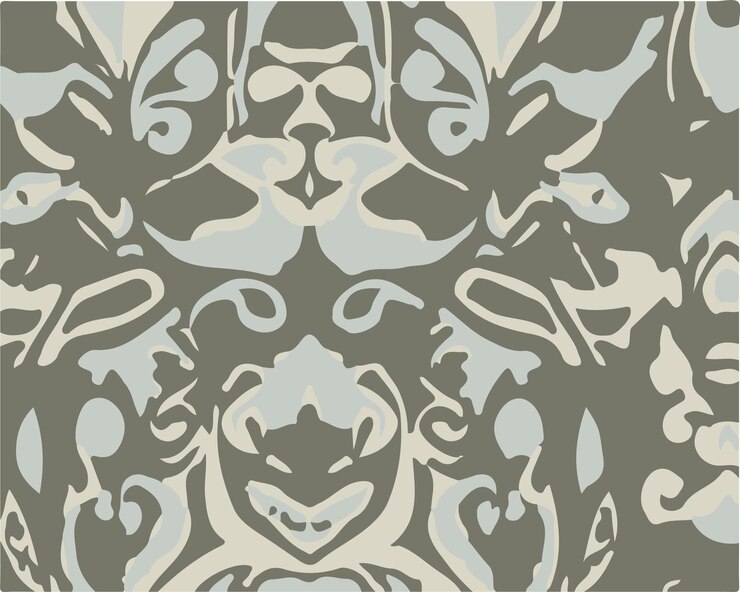 Ilustración vectorial gráfica abstracta de patrón sin costuras