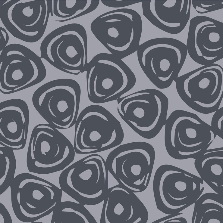Ilustración vectorial gráfica abstracta de patrón sin costuras