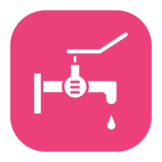 Ilustración vectorial del grifo de aceite