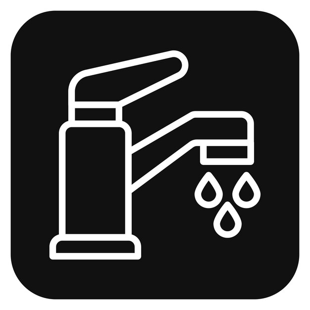 Ilustración vectorial del grifo